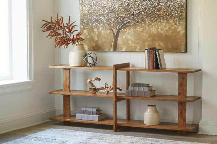 Fayemour - Brown - Console Sofa Table - Image 4