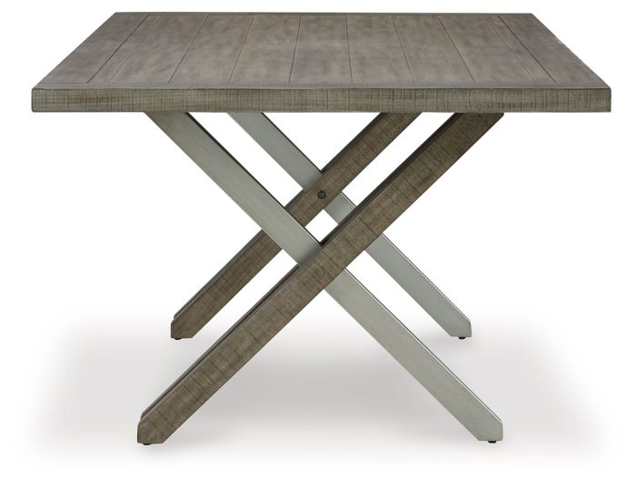 Krystanza - Weathered Gray - Rectangular Dining Room Table - Image 3