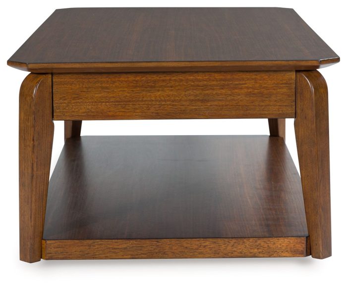 Trenmour - Medium Brown - Rectangular Cocktail Table - Image 3