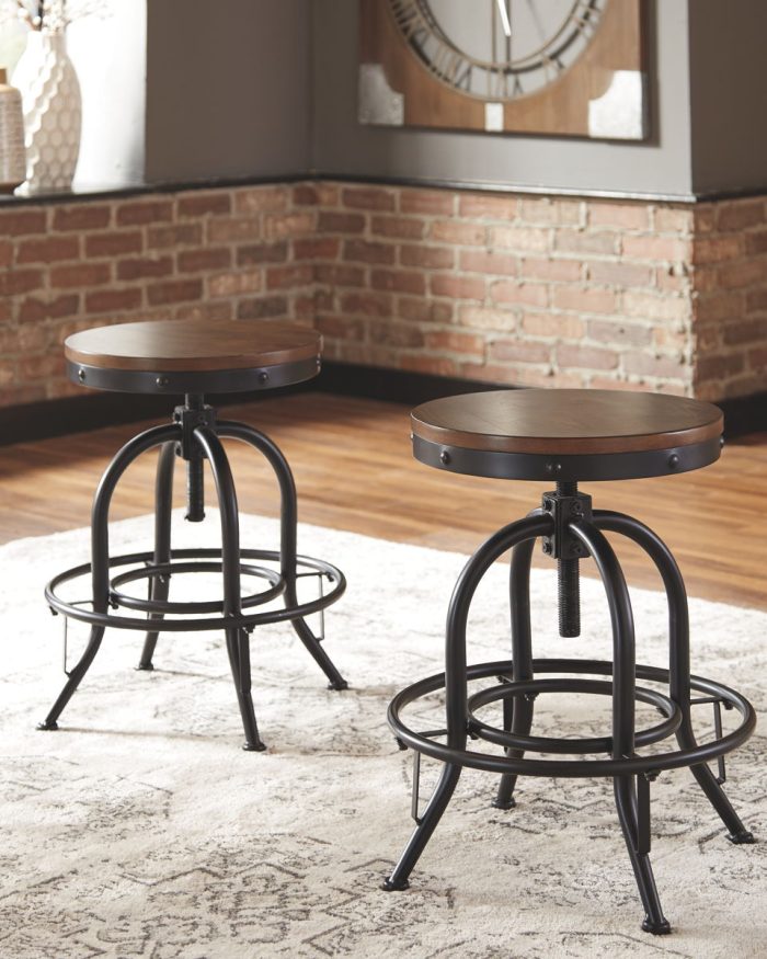 Valebeck - Swivel Barstool (Set of 2) - Image 2