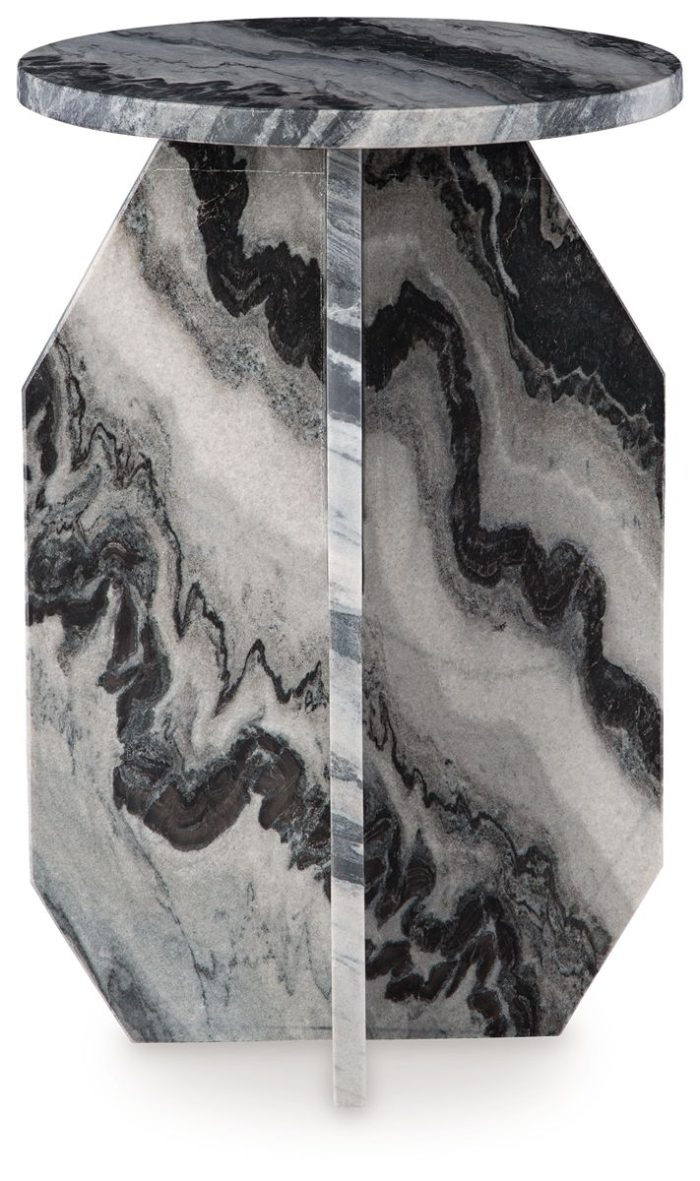 Wrenlane - Black / White / Taupe - Accent Table - Image 4