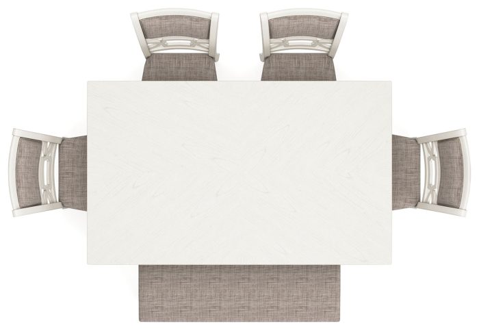 Erinberg - Antique White - Dining Room Table Set (Set of 6) - Image 2