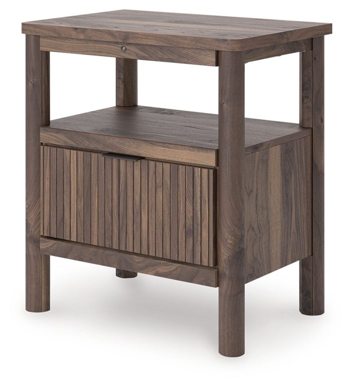 Pamytta - Brown - One Drawer Night Stand - Image 3