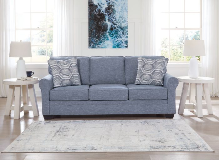 Carissa Manor - Denim - Sofa - Image 4