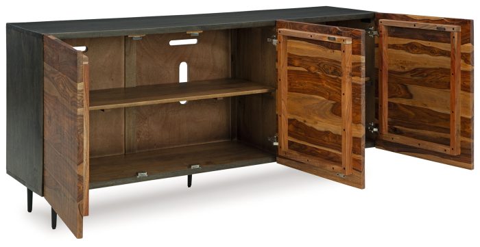 Darrey - Natural / Brown - Accent Cabinet - Image 3