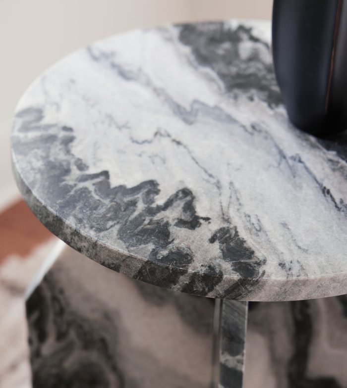 Wrenlane - Black / White / Taupe - Accent Table - Image 2