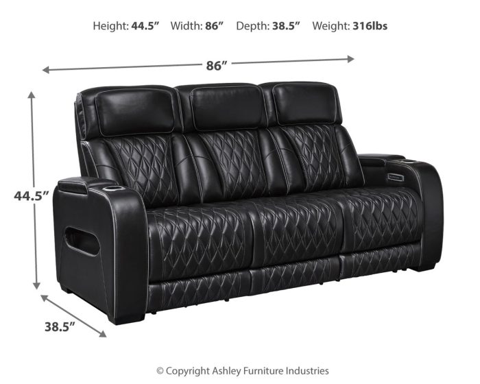 Boyington - Power Reclining Sofa With Adj Headrest - Image 7