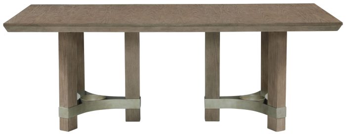 Chrestner - Gray - Rectangular Dining Room Table - Image 4