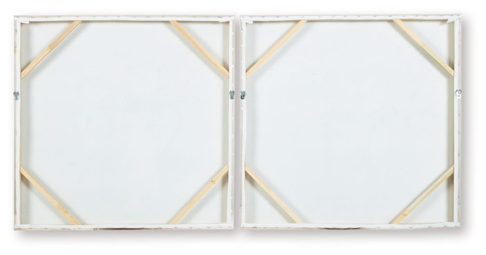 Amoryville - Taupe / Green / Gold Finish - Wall Art Set (Set of 2) - Image 2
