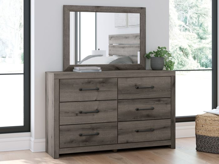 Graystorm - Brown Gray - Dresser And Mirror - Image 4