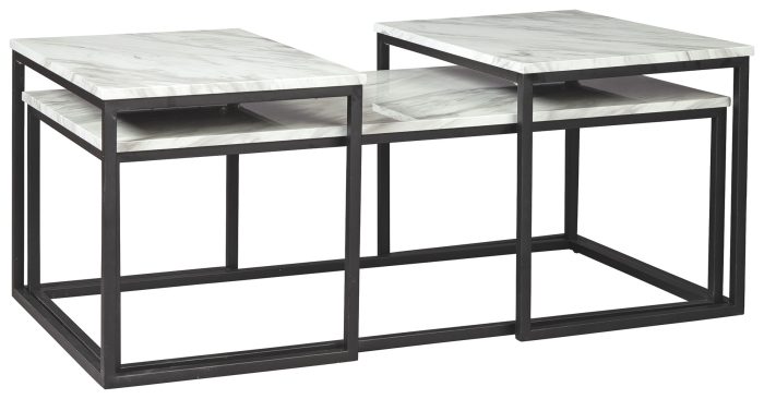 Donnesta - Gray / Black - Occasional Table Set (Set of 3) - Image 4