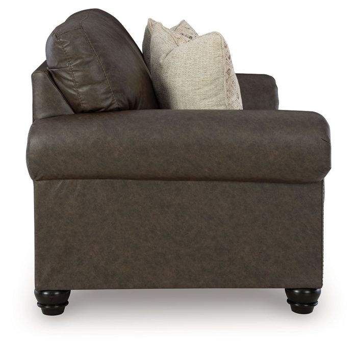 Roxmere - Umber - Loveseat - Image 3