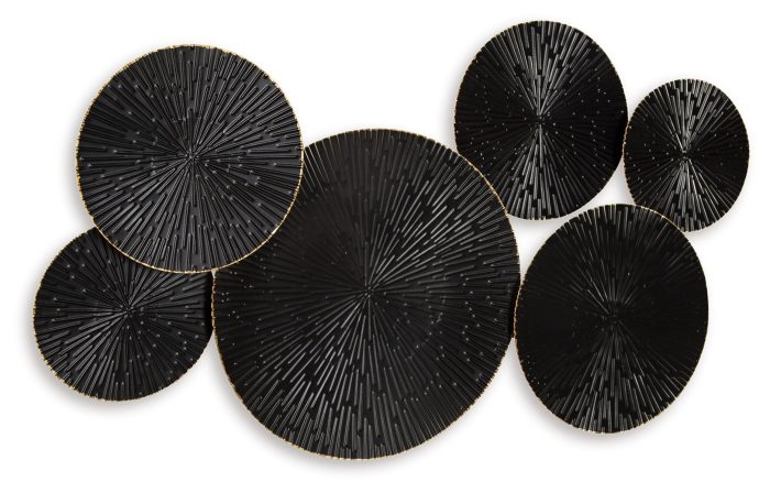 Rhetlen - Black / Gold Finish - Wall Decor - Image 3