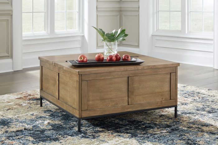 Torlanta - Brown - Lift Top Cocktail Table - Image 4