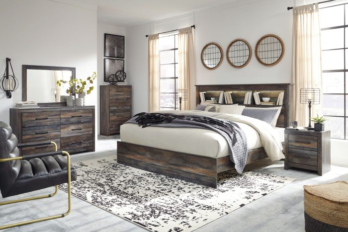 Drystan - Panel Bookcase Bed - Image 13