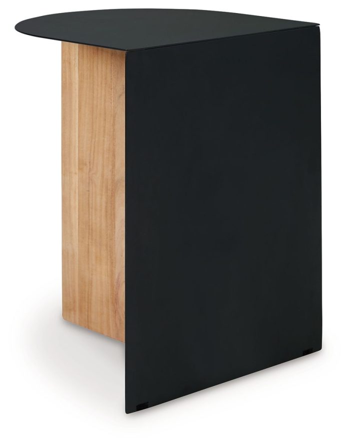 Ladgate - Black / Natural - Accent Table - Image 2