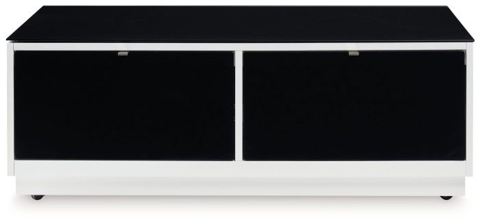 Gardoni - White / Black - Rectangular Cocktail Table - Image 2