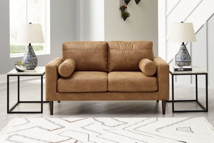 Telora - Caramel - Loveseat - Image 3
