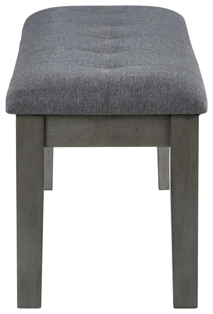 Hallanden - Black / Gray - Large UPH Dining Room Bench - Image 2
