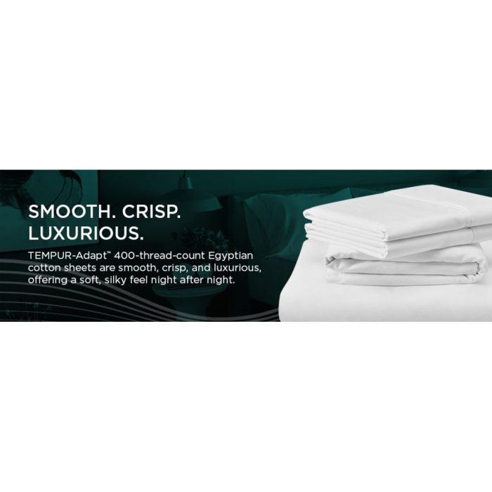 Tempur-Adapt - Tempur-Adapt Luxe Egyptian Cotton Sheets - Image 33
