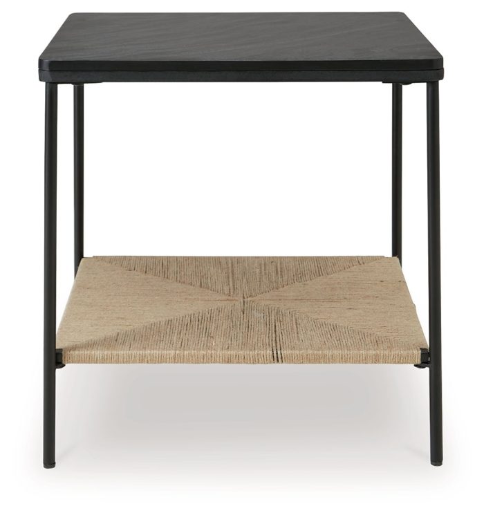 Minrich - Black / Natural - Accent Table - Image 4