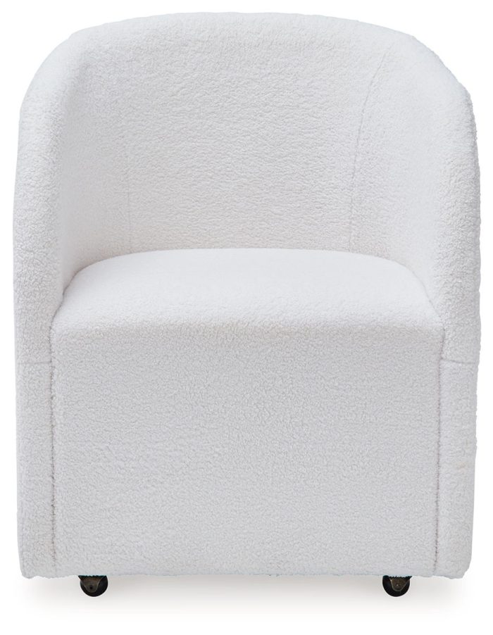 Rowanbeck - Ivory - Dining Upholstered Arm Chair (Set of 2) - Image 3