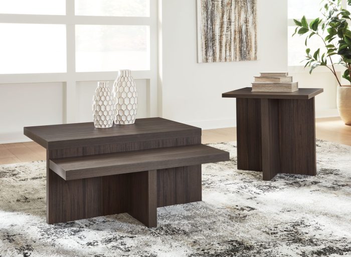 Zendex - Brown - Occasional Table Set (Set of 2) - Image 4