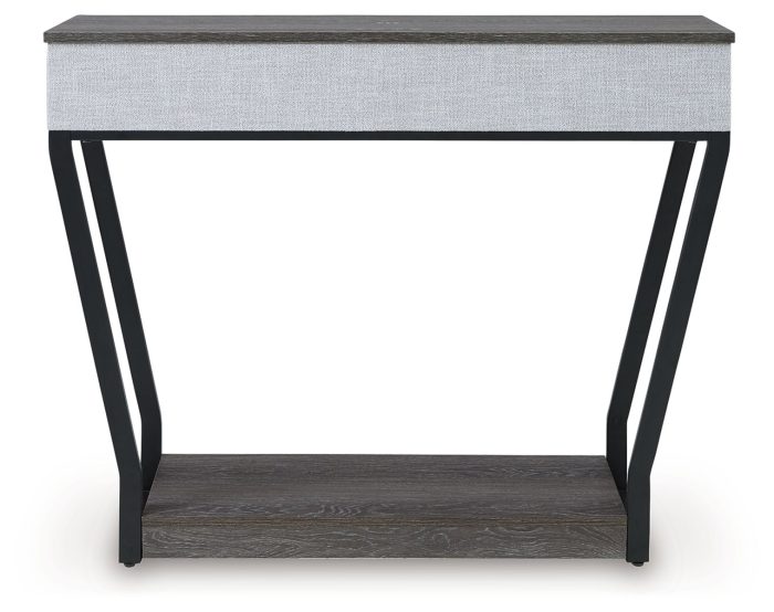 Sethlen - Gray / Black - Console Sofa Table - Image 2