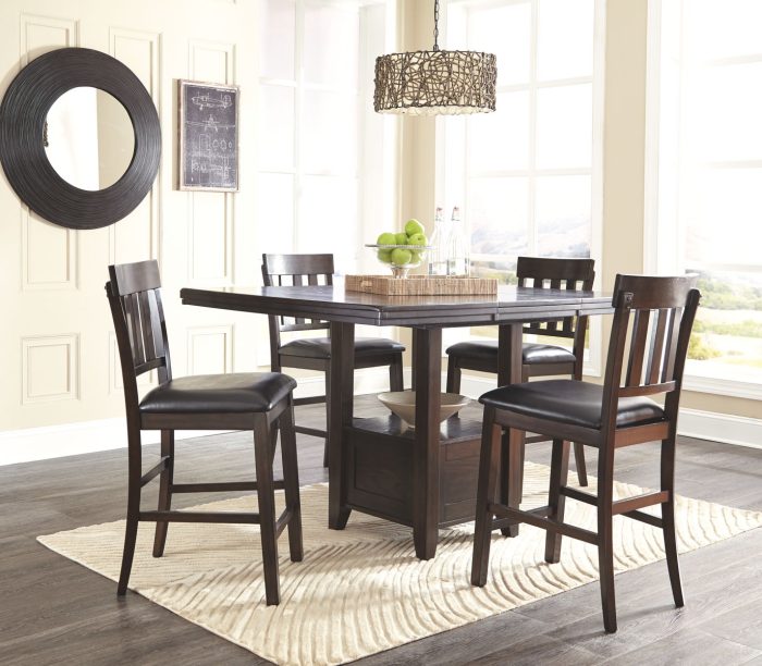 Haddigan - Dark Brown - Upholstered Barstool (Set of 2) - Image 4