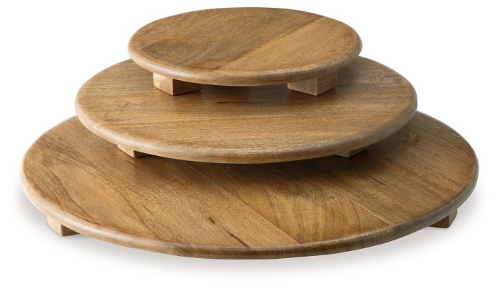 Kaidler - Brown - Tray Set (Set of 3) - Image 4