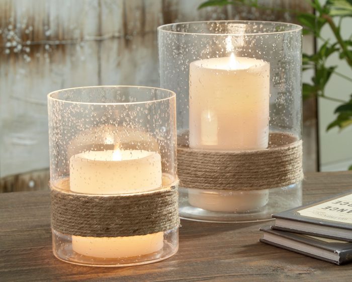 Eudocia - Clear - Candle Holder Set (Set of 2) - Image 3