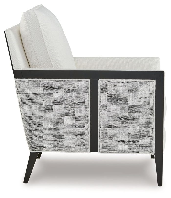 Ardenworth - Black / Ivory - Accent Chair - Image 4