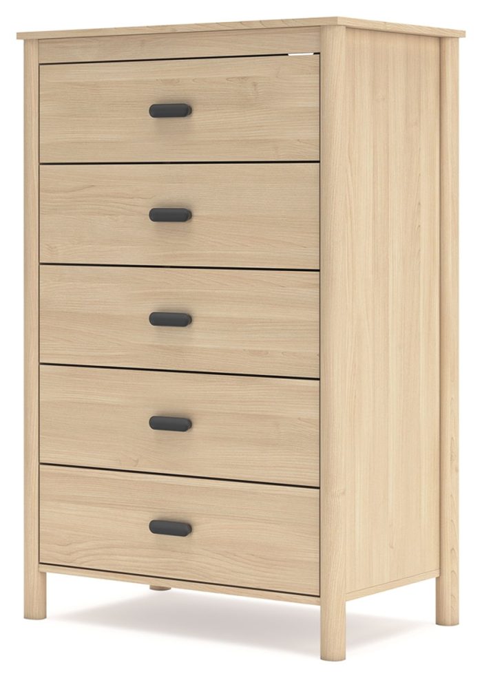 Cabinella - Tan - Five Drawer Chest - Image 3