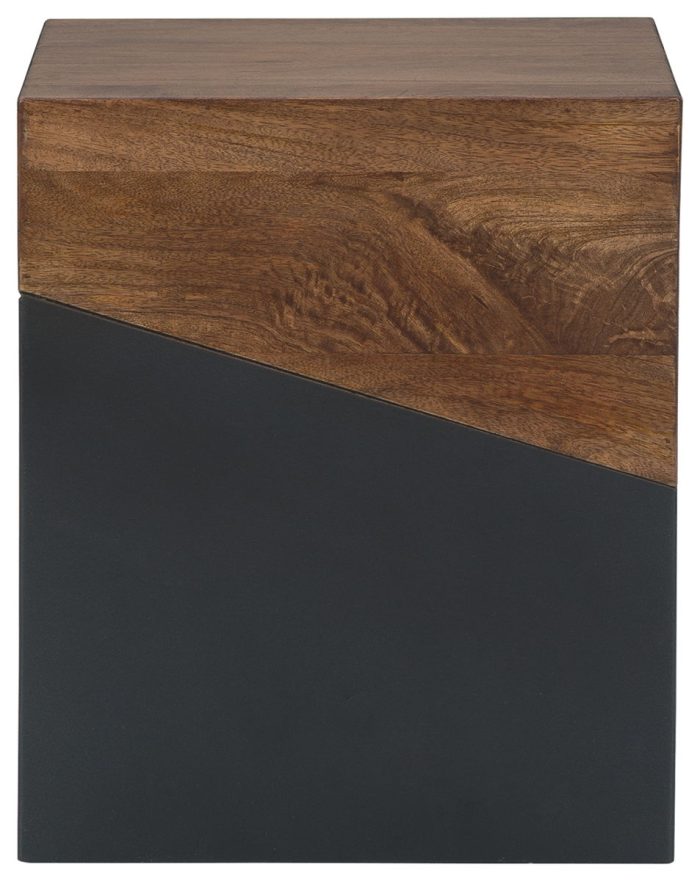 Trailbend - Brown / Gunmetal - Accent Table - Image 3
