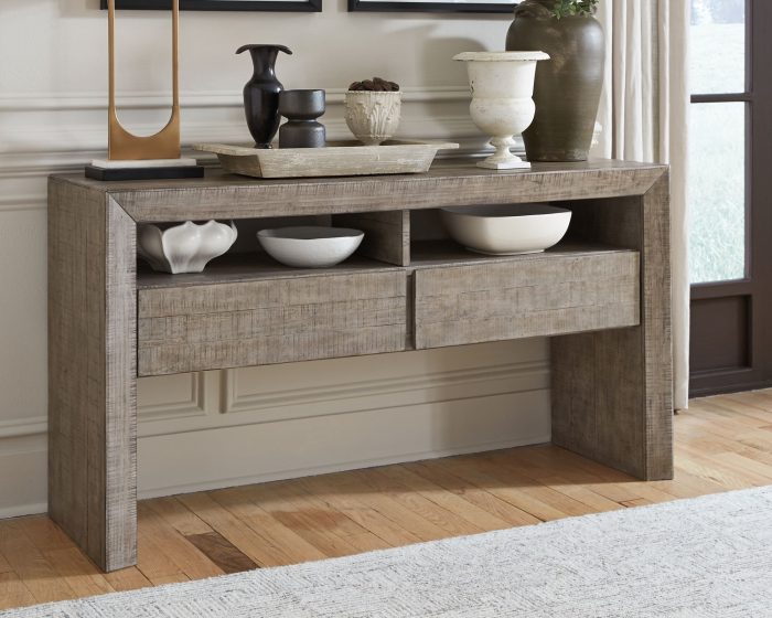 Langford - Light Grayish Brown - Dining Room Server - Image 2