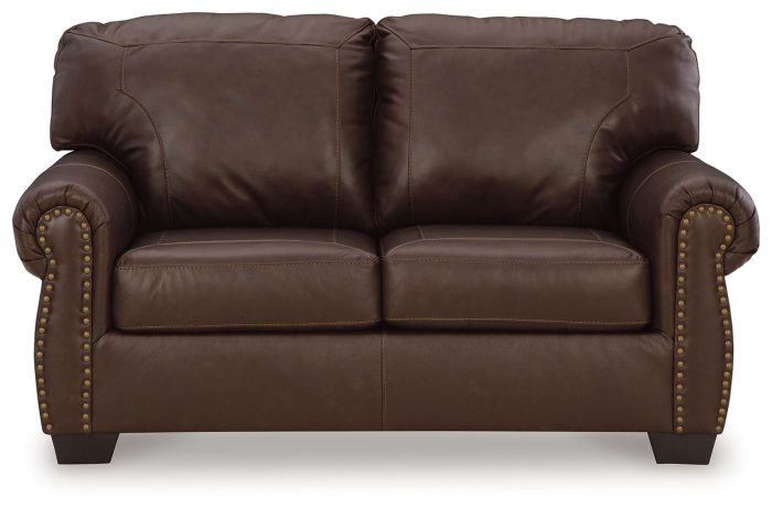 Colleton - Dark Brown - Loveseat - Image 2