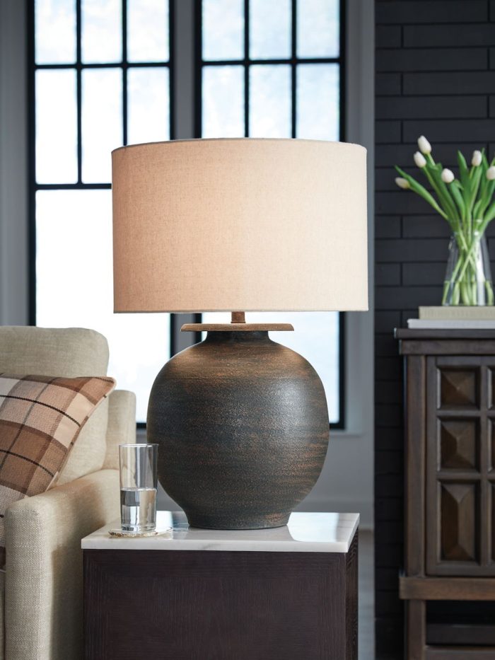Carlenbury - Antique Brown - Metal Table Lamp - Image 3