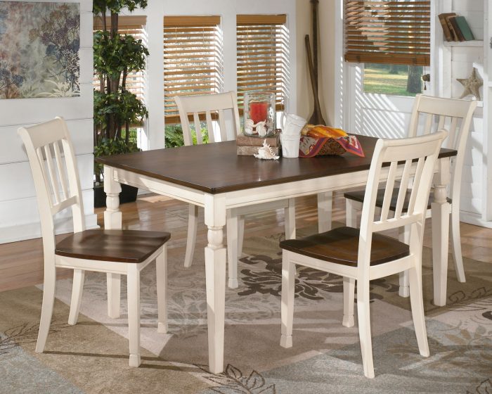 Whitesburg - Brown / Cottage White - Dining Room Side Chair (Set of 2) - Image 3