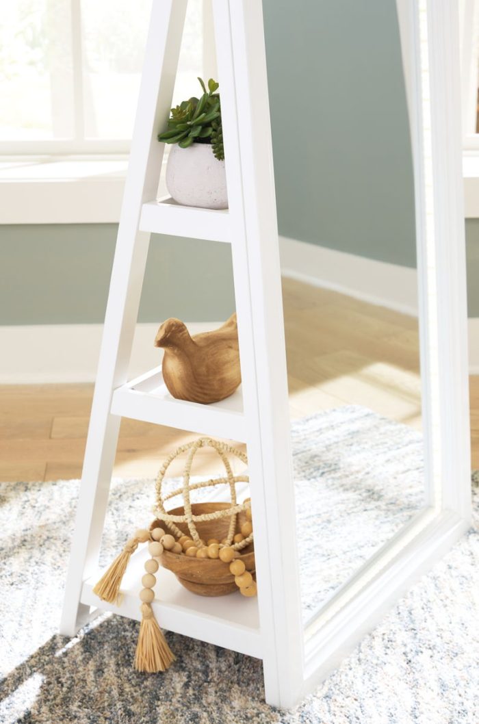 Evesen - Floor Standing Mirror/Storage - Image 8