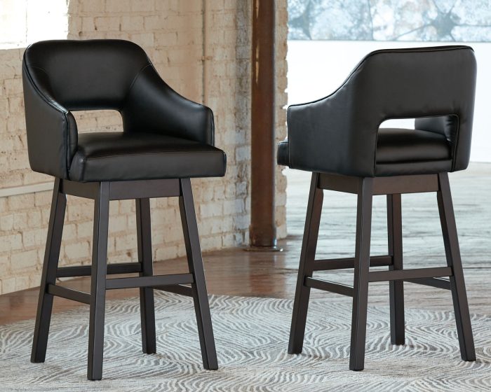 Tallenger - Upholstered Swivel Barstool (Set of 2) - Image 3