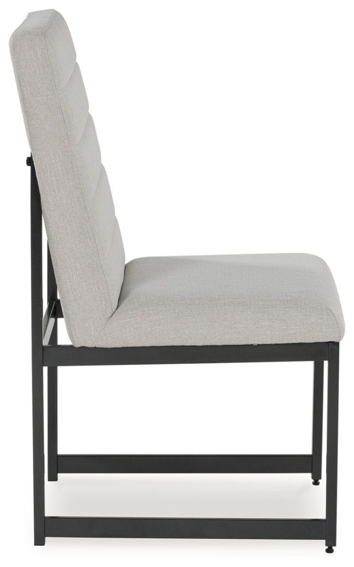 Tomtyn - Light Brown - Dining Upholstered Side Chair (Set of 2) - Image 2