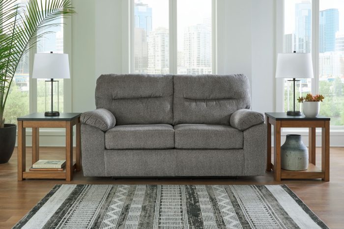 Bindura - Mineral - Glider Loveseat - Image 3