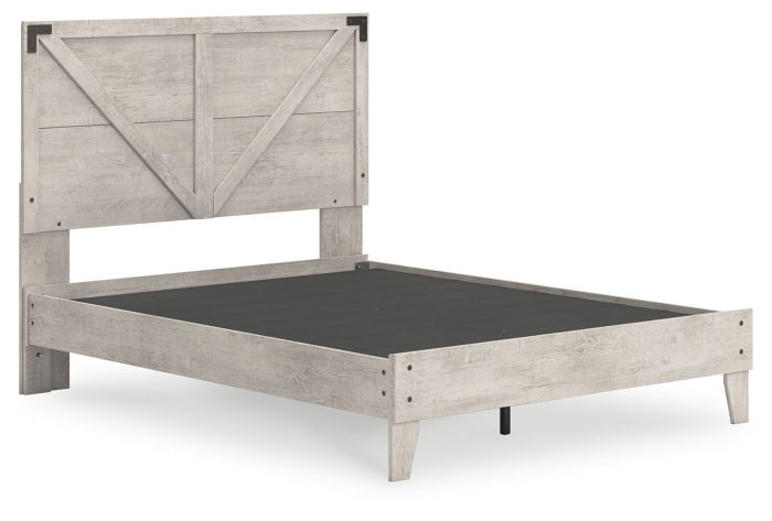 Shawburn - Platform Bed With Crossbuck Panel Headboard - Image 2