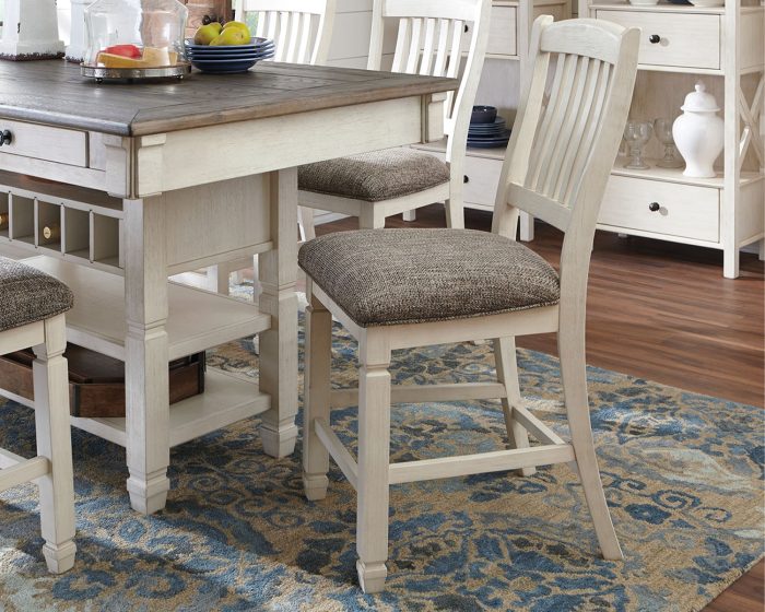 Bolanburg - Beige - Upholstered Barstool (Set of 2) - Image 4