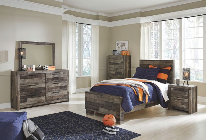 Derekson - Panel Bed - Image 8