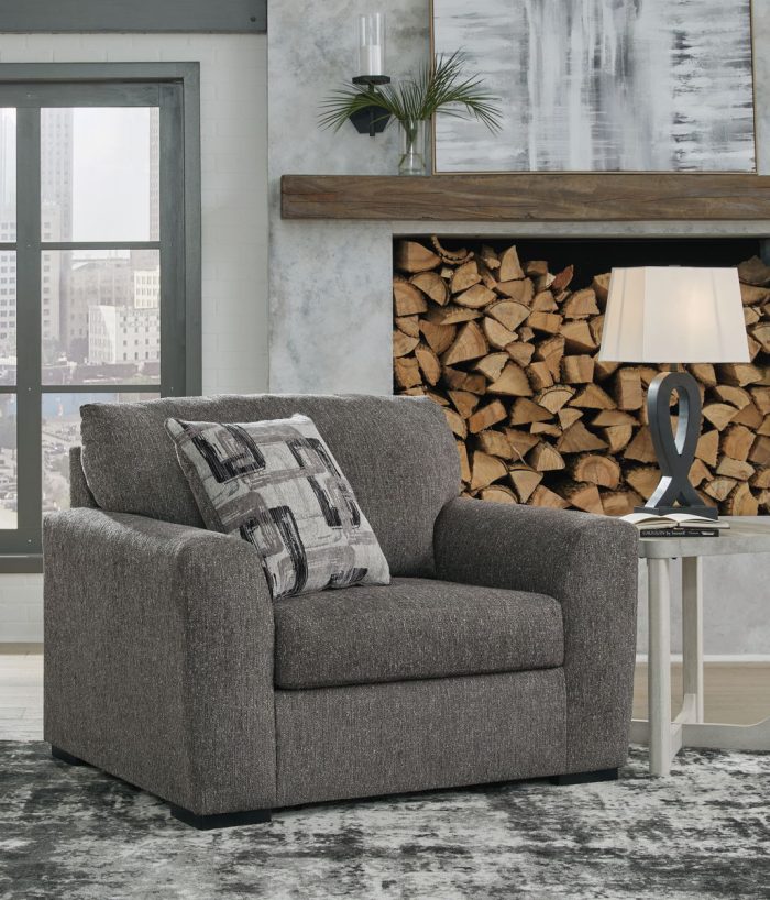 Gardiner - Pewter - Chair And A Half - Image 2