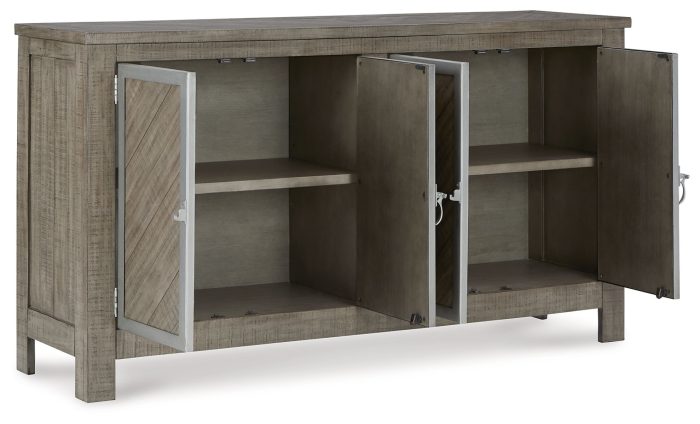 Krystanza - Weathered Gray - Dining Room Server - Image 4