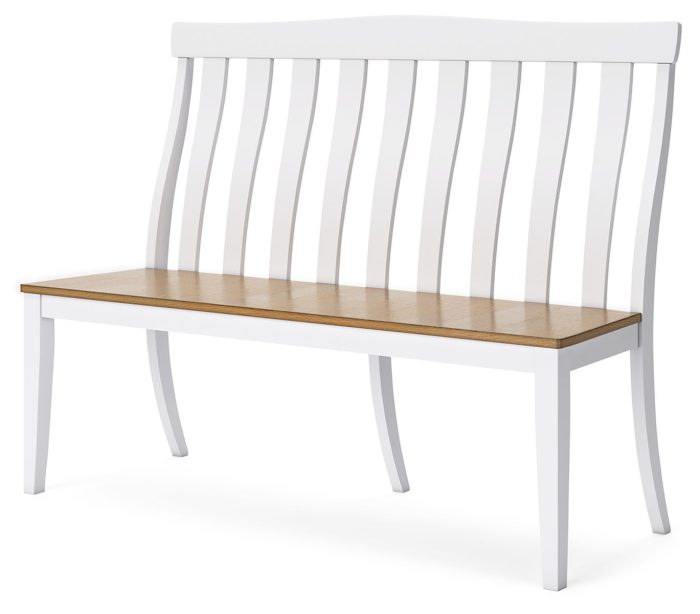 Ashbryn - White / Natural - Double Dining Chair - Image 4