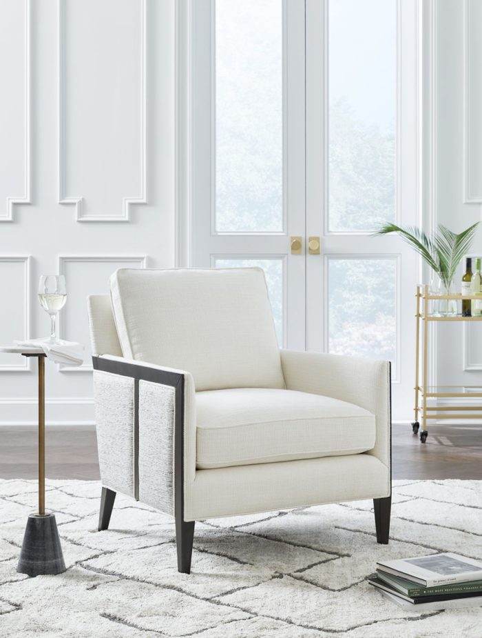 Ardenworth - Black / Ivory - Accent Chair - Image 3