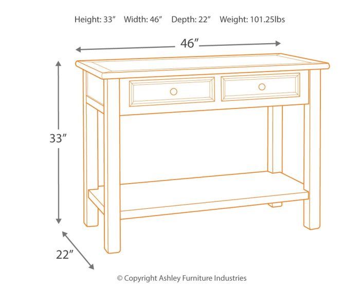 Bolanburg - Sofa Table - Image 2